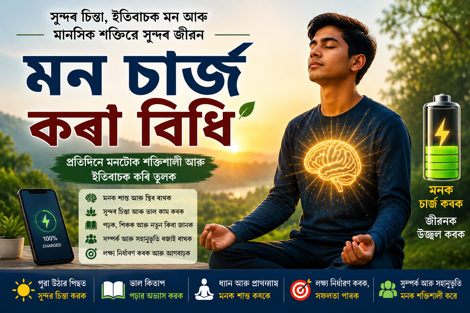 মন চার্জ কৰা বিধি